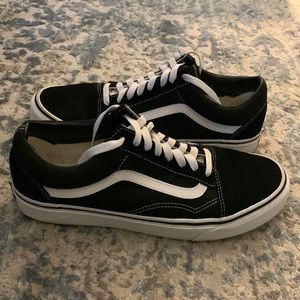 Vans Canvas Old Skool Black & White shoes